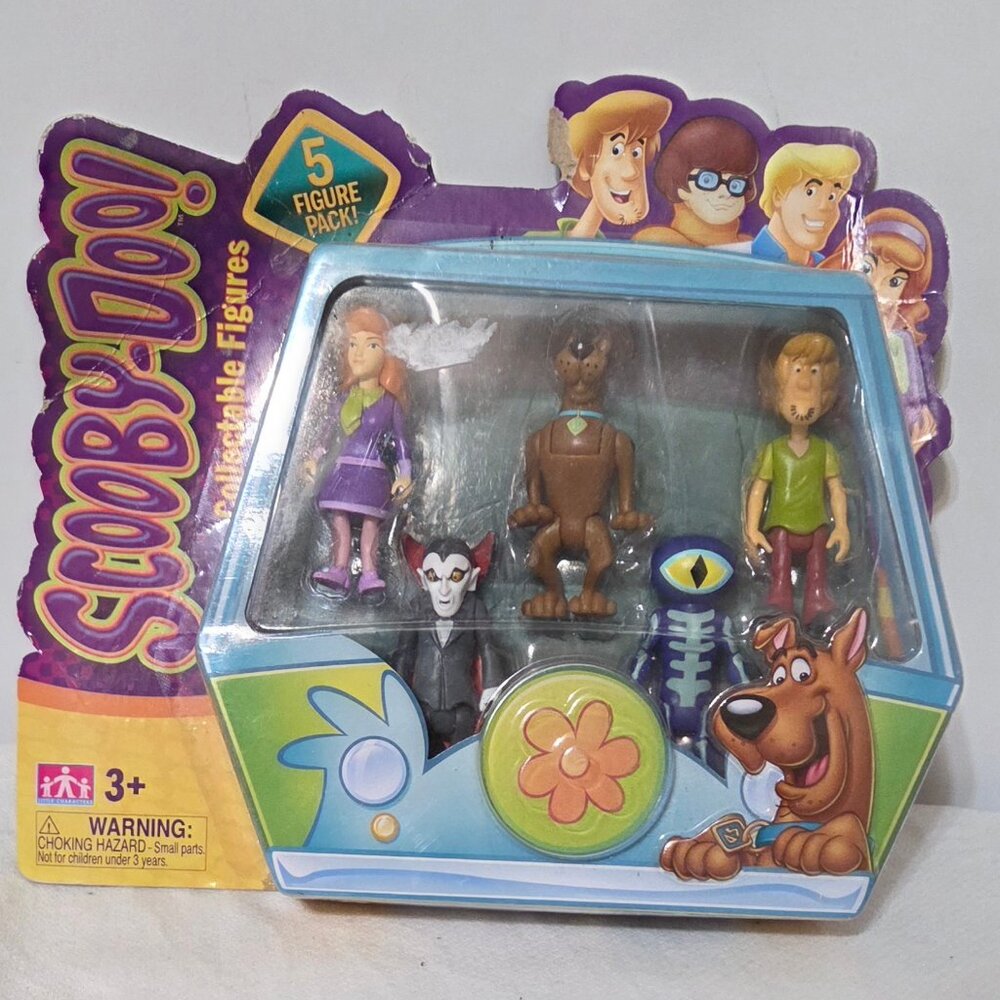 SCOOBY DOO COLLECTABLE FIGURES 5 PACK